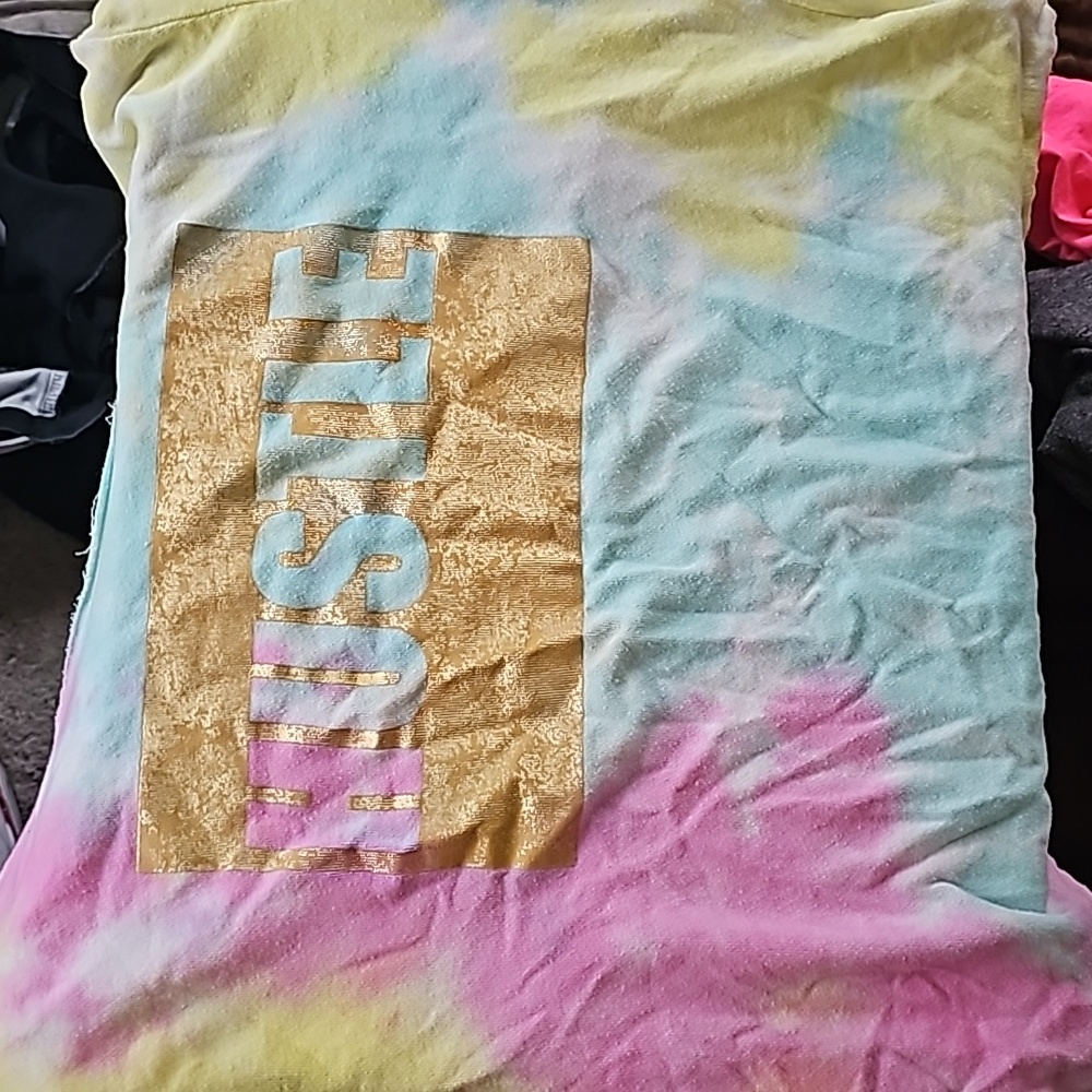 No Boundaries L(11-13) Multi-color long sleeve crop